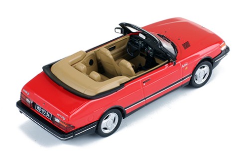 SAAB 900 TURBO CABRIOLET 1991 RED