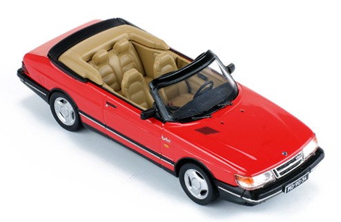 SAAB 900 TURBO CABRIOLET 1991 RED