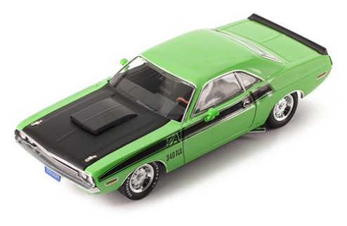 DODGE CHALLENGER t/a 1970 Green and Black