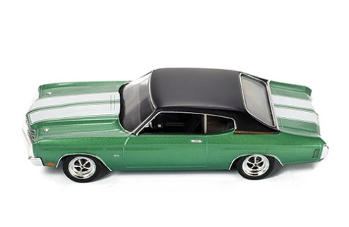 CHEVROLET CHEVELLE SS 1970 GREEN/WHITE