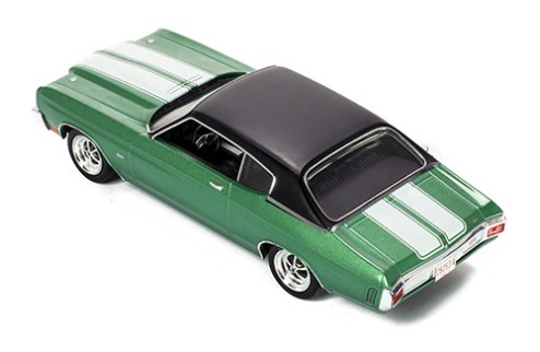 CHEVROLET CHEVELLE SS 1970 GREEN/WHITE