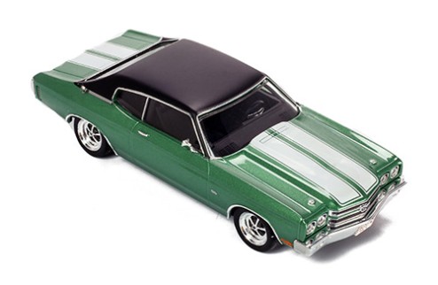 CHEVROLET CHEVELLE SS 1970 GREEN/WHITE