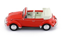 VOLKSWAGEN SUPER BEETLE 1973 CONVERTIBLE RED