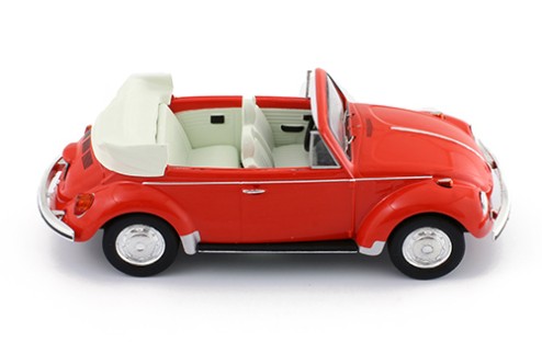 VOLKSWAGEN SUPER BEETLE 1973 CONVERTIBLE RED