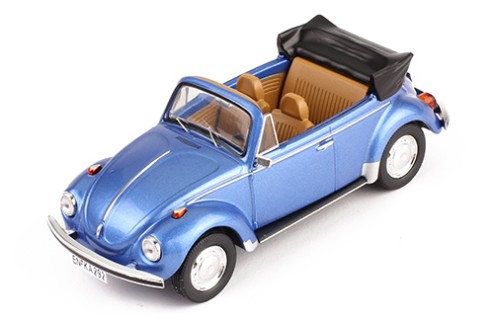 VOLKSWAGEN SUPER BEETLE 1973 CONVERTIBLE METALLIC BLUE