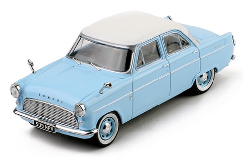 FORD CONSUL MKII 1959 Light Blue W/ White Roof