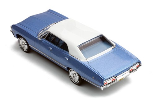 CHEVROLET IMPALA SPORT SEDAN 1967 BLUE