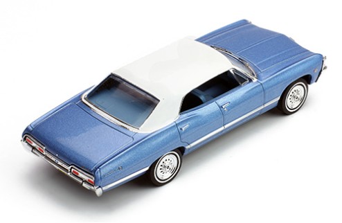CHEVROLET IMPALA SPORT SEDAN 1967 BLUE