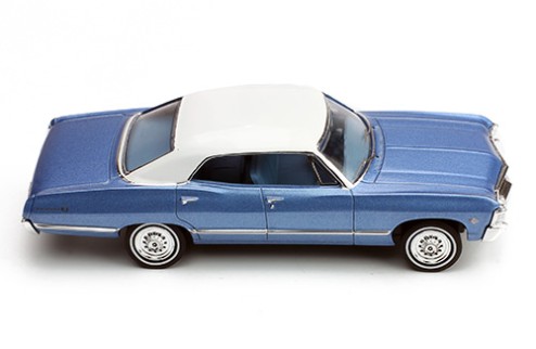 CHEVROLET IMPALA SPORT SEDAN 1967 BLUE