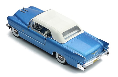 CADILLAC ELDORADO BIARRITZ 1956 Metallic Blue With White Roof