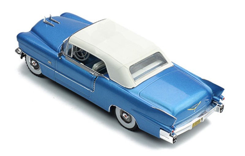 CADILLAC ELDORADO BIARRITZ 1956 Metallic Blue With White Roof