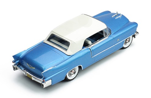 CADILLAC ELDORADO BIARRITZ 1956 Metallic Blue With White Roof