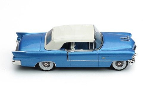 CADILLAC ELDORADO BIARRITZ 1956 Metallic Blue With White Roof