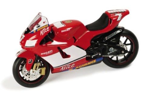 Ducati Desmosedici Team Marlboro #7 Carlos Checa (Spa) Moto GP 2005