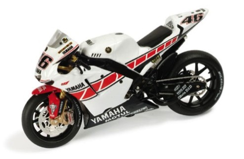 Yamaha YZR-M1 #46 White & Red (Valencia Moto GP 2005)