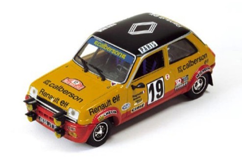 RENAULT 5 Gr.2 "Calberson" J.Ragnotti 2Nd Montecarlo Rally 1978
