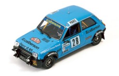 Renault 5 Gr. 2 B. SABY-M. Guegan Rallye Monte Carlo 1979 (Light Blue) Renault 5 Gr. 2 B. SABY-M. Guegan Rallye Monte Carlo 1979 (Light Blue)