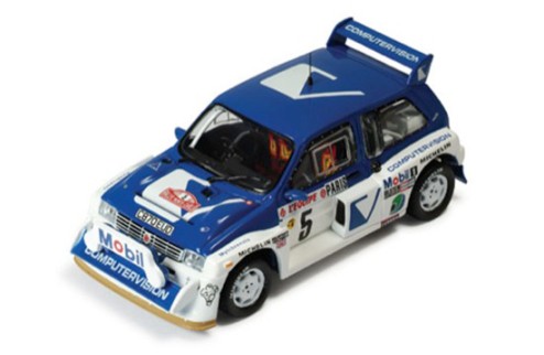 MG METRO 6R4 "COMPUTERVISION" T.POND-R.ARTHUR RALLYE MONTE CARLO 1986
