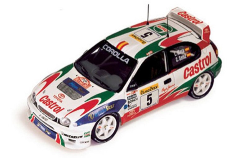 L.Moya Al 1/43 ° Toyota Corolla WRC #5 Rally Installa Carlo 1998 C.Sainz 