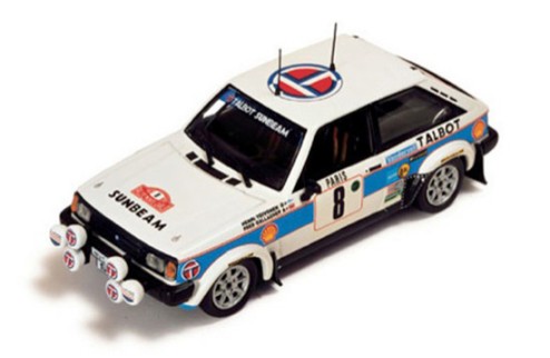 Talbot Sunbeam Lotus G # 8 H. Toivonen-F. Gallagher Rally Monte Carlo 1981