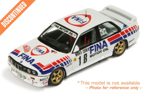 BMW M3 #18 (Fina) Duez-Lopes Rallye Monte Carlo 1989