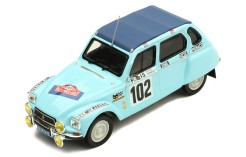 CITROËN DYANE #102 M. Peyret-J. J. Cornelli  Rallye Monte-Carlo 1976