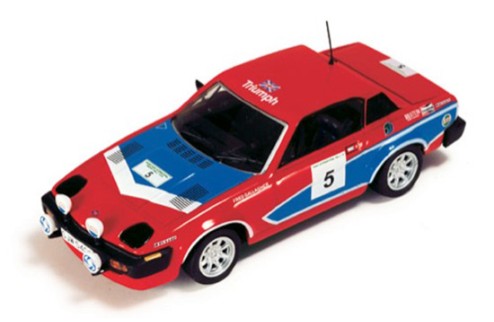 Triumph TR7 V8 #5 T. Pond-F. Gallagher Winner Manx Rally 1978