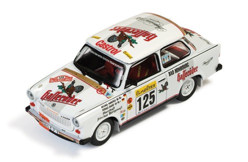 Trabant P601 #125 M. Kahlfuss-R. Bauer Rally Monte Carlo 1995