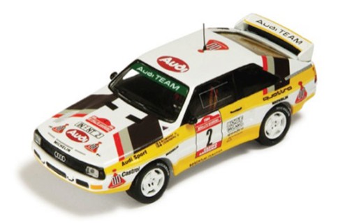 Audi Sport Quattro #2 S. Blomqvist-B. Cederberg Rally San Remo 1984