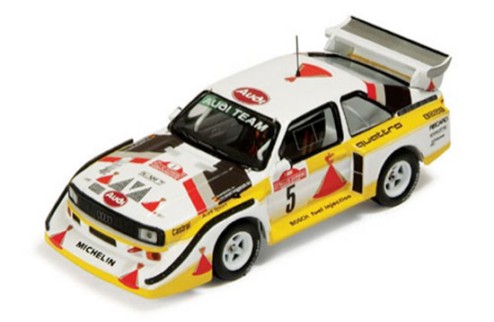 Audi Quattro S1 #5 W. Rohrl-Geistdorfer Rally San Remo 1985