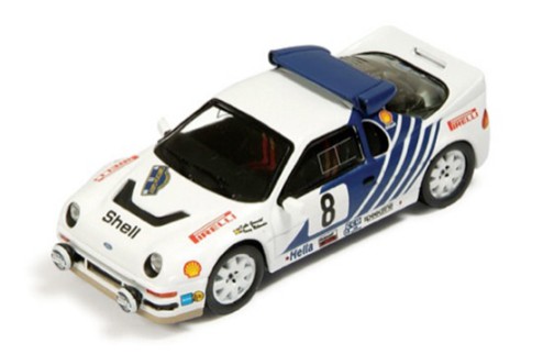 Ford Rs200 #8 K. Grundel-B. Melander Rally Sweden 1986 (with snow wheels & 2 extra lights)
