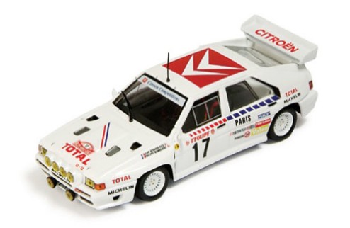 Citroen Bx 4tc #17 P. Wambergue-Jb. Vieu Rally Monte Carlo 1986