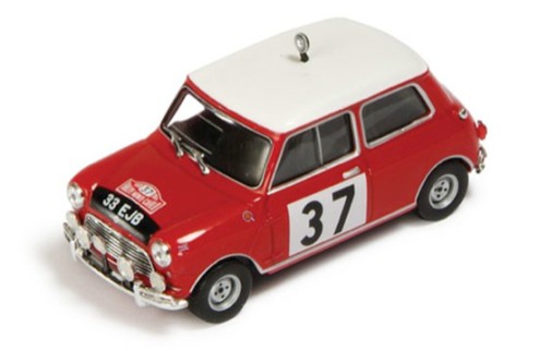 Morris Cooper S #37 P. Hopkirk-H. Liddon Winner Rally Monte Carlo 1964