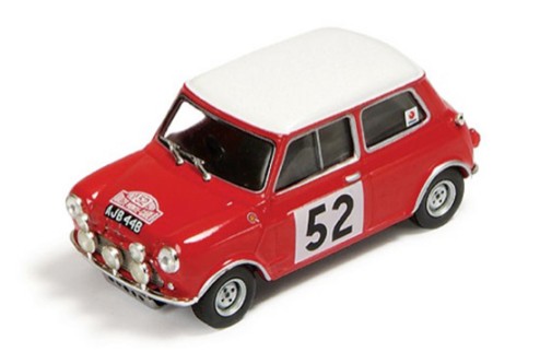 BMC Cooper S #52 T. Makinen-P. Easter Winner Rally Monte Carlo 1965