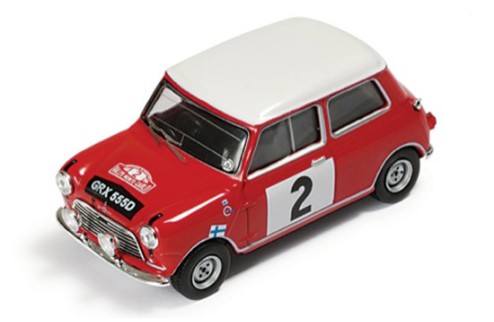 BMC Cooper S #2 T. Makinen-P. Easter Winner Rally Monte Carlo 1966 (disqualified)