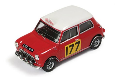 BMC Cooper S #177 R. Aaltonen-H. Liddon Winner Rally Monte Carlo 1967