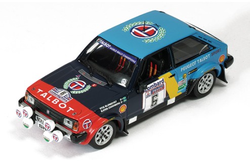 Sunbeam Talbot Lotus # 6 S. Blomqvist-B. Cederberg Rac 1982