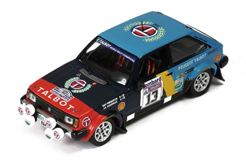 Sunbeam Talbot Lotus #13 G. Frequelin-J. F. Fauchille Rac 1982