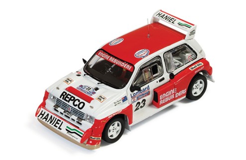 MG Metro 6r4 #23 T. Teesdale-G. Horne Rac Rally 1986
