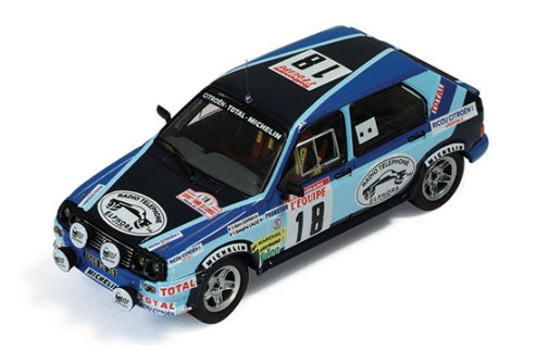 Citroen Visa Chrono #18 A.Coppier-J.Laloz Tour de Corse 1983