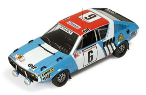 Renault 17 Gordini #6 Therier-Vial Rally Du Maroc 1974