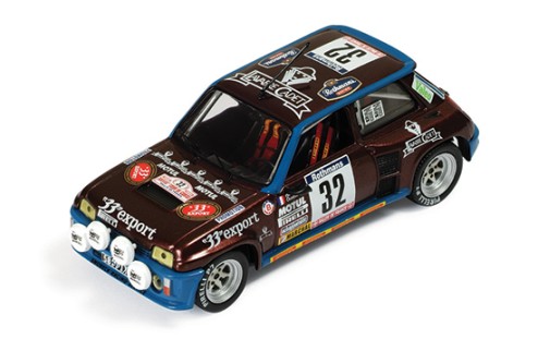 Renault 5 Turbo #32 D. Auriol-B. Occelli Tour de Corse 1984