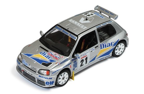 Renault Clio Maxi #21 P. Bugalski-J. P. Chiaroni Tour de Corse 1995