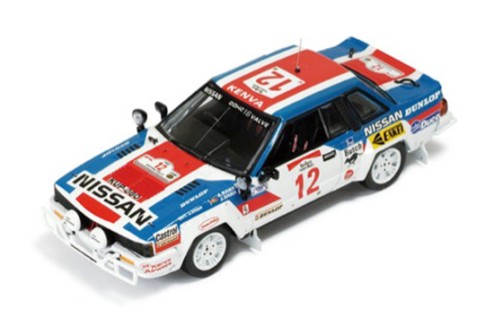 Nissan 240 RS #12 J. Shah-A. Khah 4th Rally Safari 1983