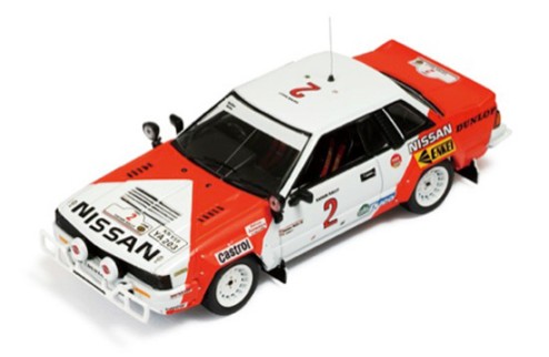 Nissan 240 RS #2 (Red & White) S. Mehta-M. Combes 5th Rally Safari 1984