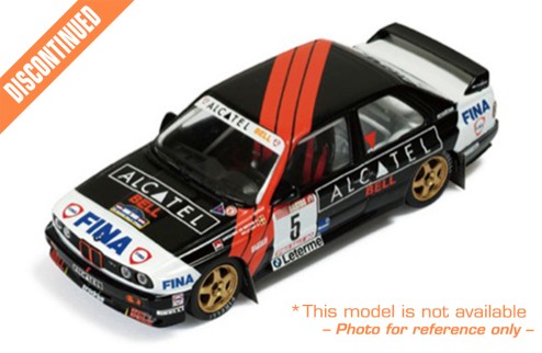 BMW M3 Rallye Gr. A (Alcatel) # 5 G. de Mevius-W. Lux 24H of Ypres 1990