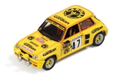 Renault 5 Turbo #47 P. Rouby-A. Giron Rally Monte Carlo 1982