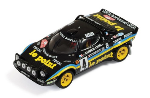 Lancia Stratos Hf #4 B. Darniche-A. Mahe Rally Monte Carlo 1981