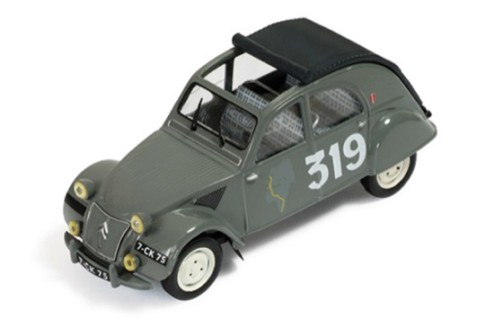 Citroen 2CV #319 M. Bernier-J. Duvey Monte Carlo 1954 (Using 3000 Pcs Parts In Stock)