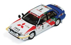 Mitsubishi Galant VR-4 Evo #7 (Ralliart) K. Shinozuka-J. Meadows Winner Ivory Cost Rally 1991